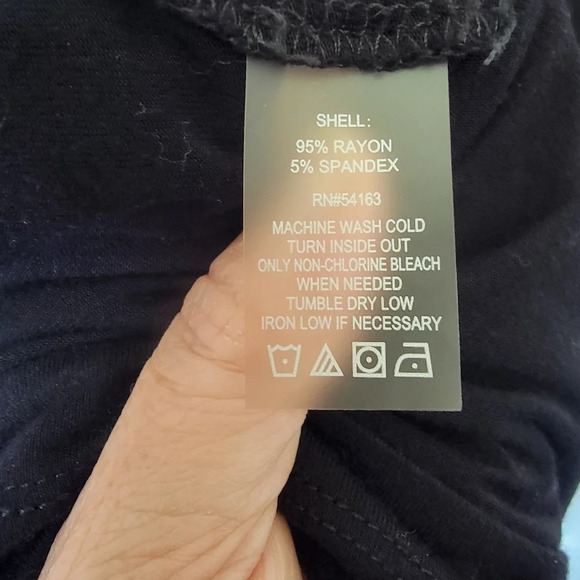 Calvin Klein Black Maxi Dress Sleeveless Strappy Criss Cross Back Slimming Sz 6 - Picture 8 of 9